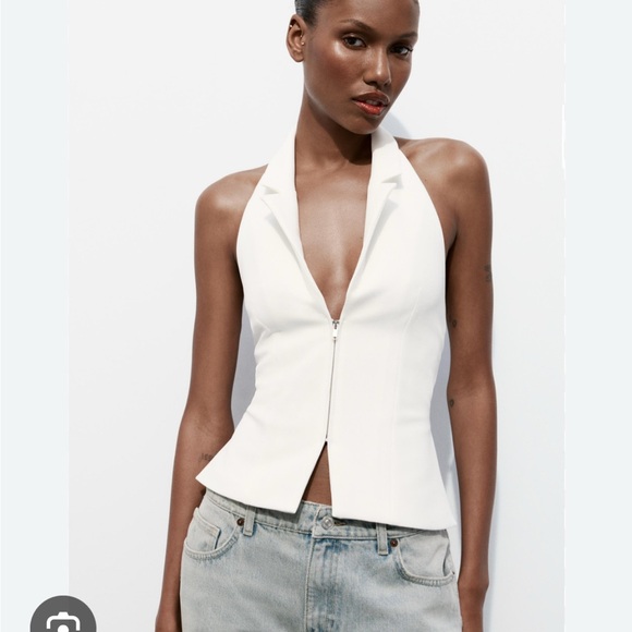 【新品】CLANE BACK OPEN HALTER NECK TOPS CLANE（クラネ）の「【CLANE/クラネ】BACK OPEN HALTER NECK TOPS